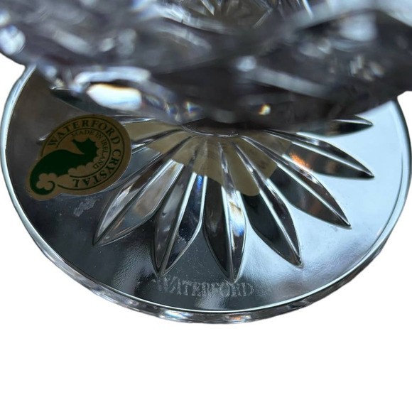 WATERFORD CRYSTAL LISMORE 5 INCH FOOTED BOWL LEAD CRYSTAL NEW WITH TAGS IN BOX - Picture 7 of 11